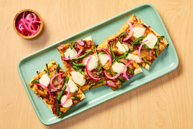 BBQ Pineapple Flatbreads