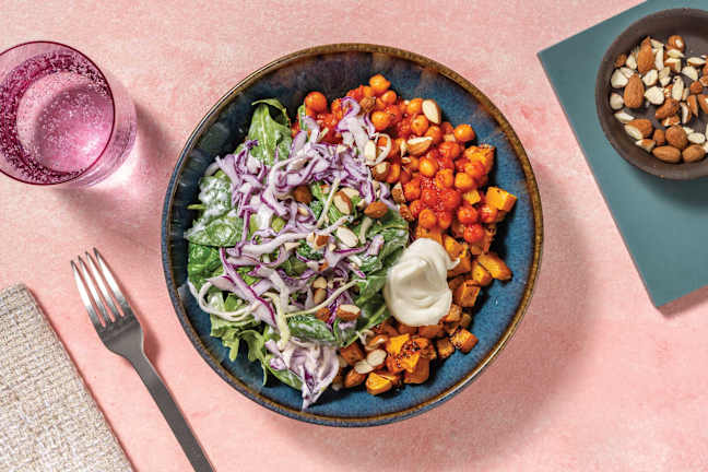 Paprika Chickpea & Pumpkin Buddha Bowl