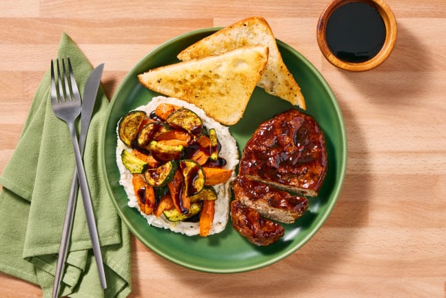 Sheet Pan Italian Pork Meatloaves