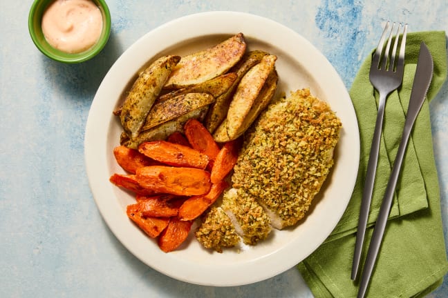 Sheet Pan Monterey Jack Un-Fried Chicken