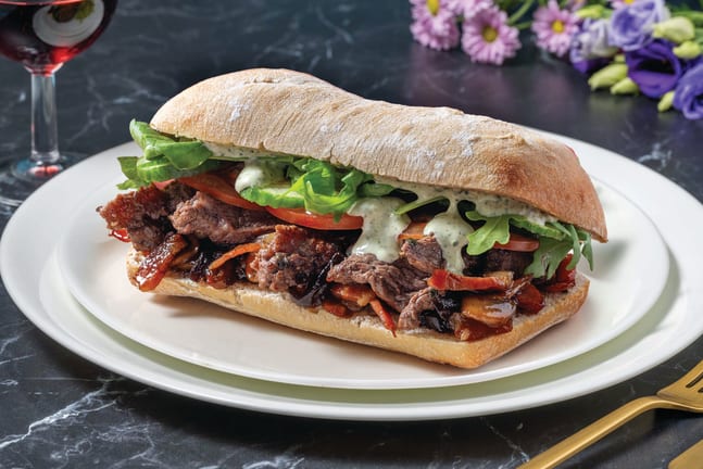 Ultimate Beef & Caramelised Bacon Sub