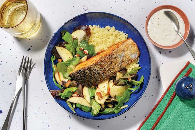 Pan-Seared Chermoula Salmon