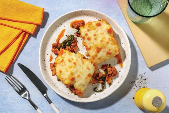 Fragrant Beef & Pork Potato Top Pie