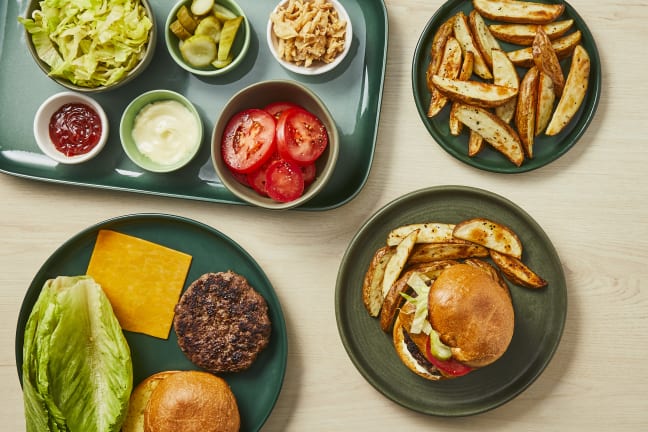 Build-Your-Own Burger Bar
