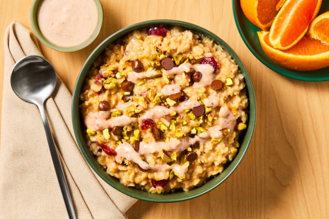 Orange Cranberry Oatmeal