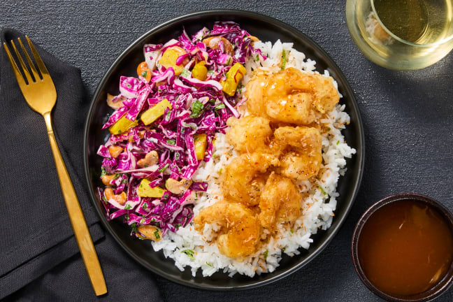 Hawaiian-Style Coconut Tempura Shrimp