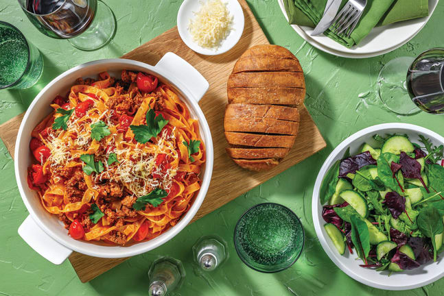 Italian Lamb Ragu Fettuccine
