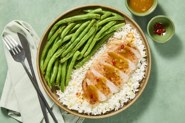 Sweet Ginger Pork Chops