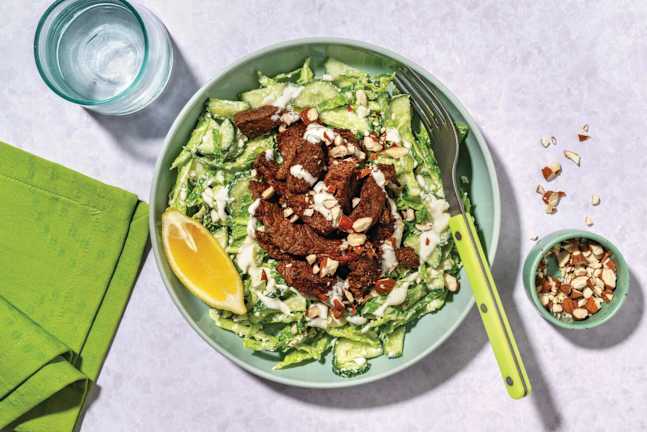 Quick-Prep Beef & Supergreen Kale Salad