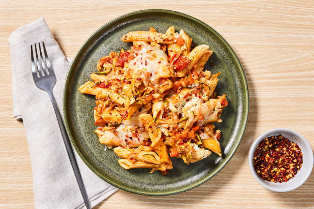 Zucchini Pomodoro Penne Bake