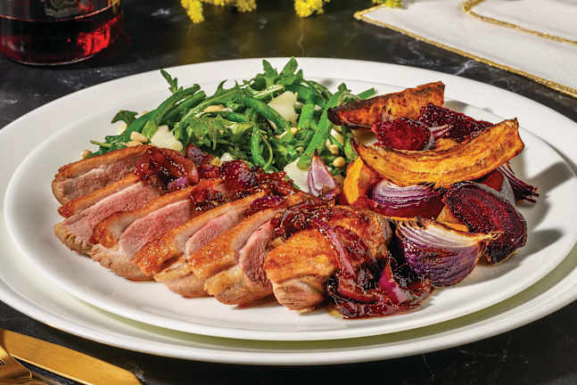 Roast Duck & Onion Chutney Sauce