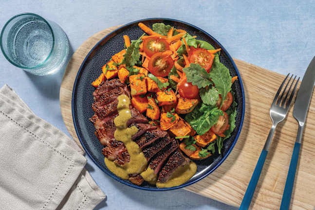 Indian Beef & Bombay Sweet Potatoes
