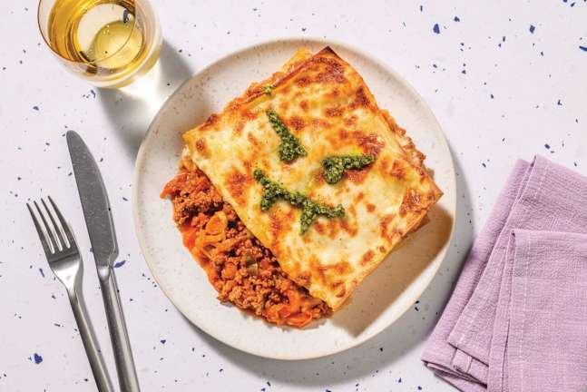 Monster Beef & Hidden Veggie Lasagne