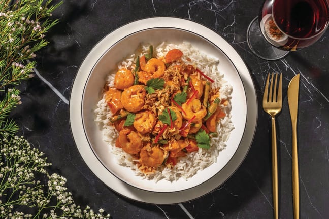 Fragrant Thai Prawn Curry