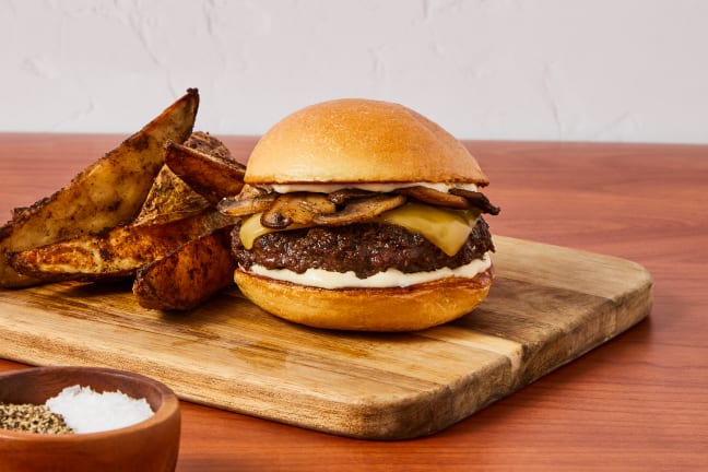 Zingy Gouda Burgers