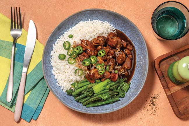 Sticky Sweet & Sour Tamarind Chicken