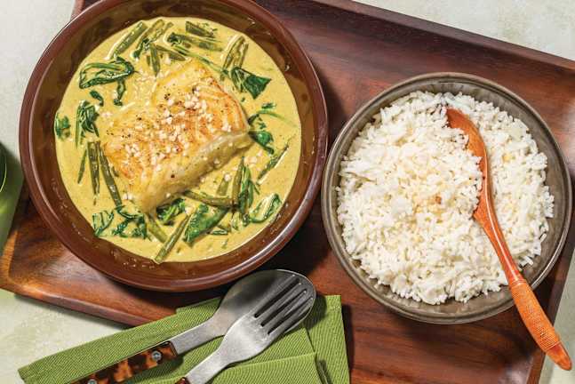White Fish & Veggie Bengali Curry
