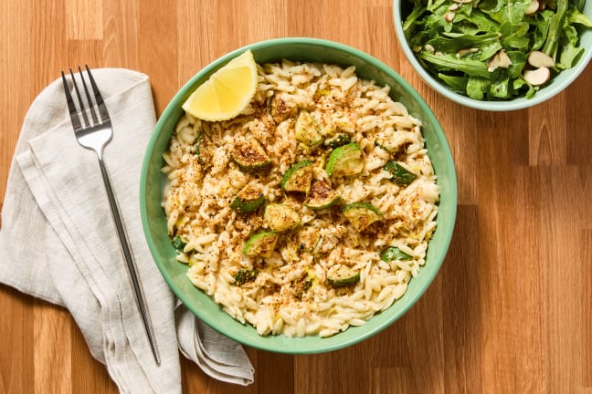 Creamy Zucchini Orzotto