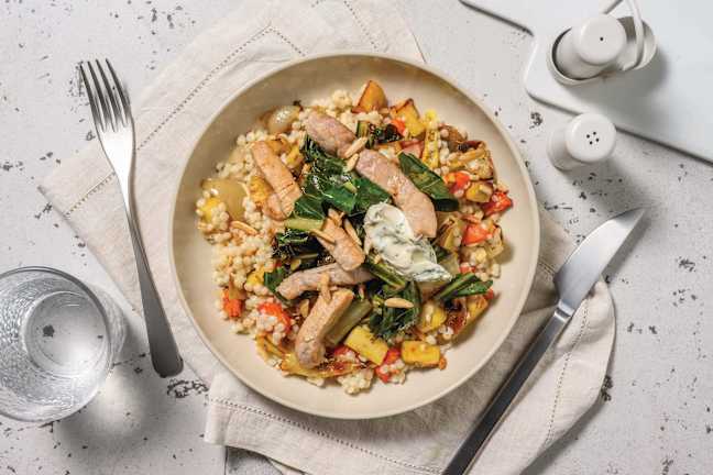 Herby Pork & Winter Veggie Couscous
