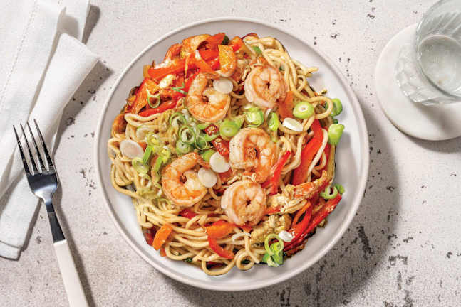 Prawn Singapore-Style Noodles