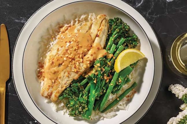 Pan-Seared John Dory & Sesame Greens