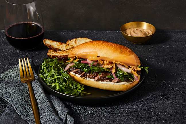 Steakhouse-Style Beef Tenderloin Sandos