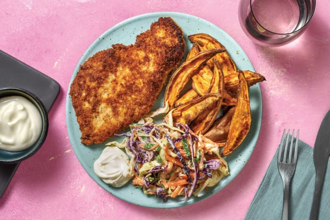 Aussie-Spiced Chicken Schnitzel