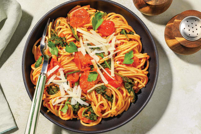 Saucy Spaghetti Puttanesca