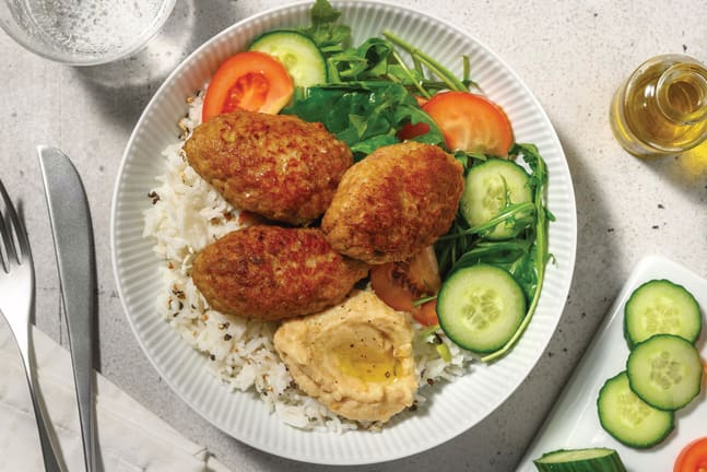 Honey Pork Kofta & Herby Rice Bowl