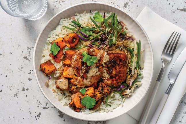 HelloHero: Sesame Chicken & Rice Bowl