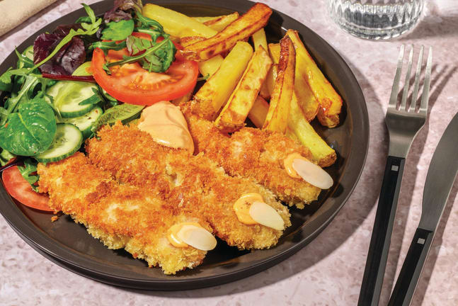 Clawsome Chicken Fingers & Potato Fries