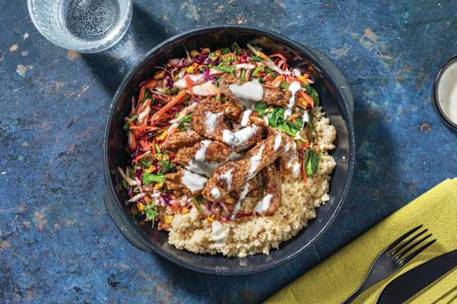 HelloHero: Seared Pork & Corn Slaw