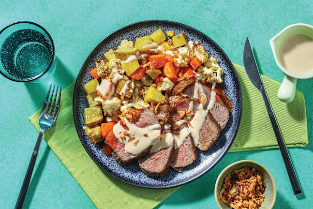 Sweet Chilli Beef Rump & Corn Veggie Toss