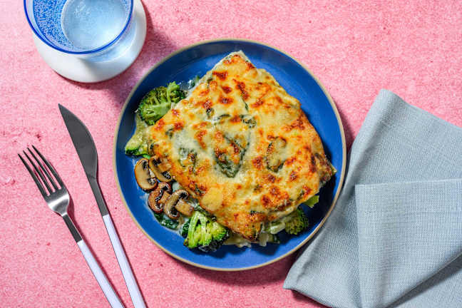 Creamy Golden Veggie Lasagne