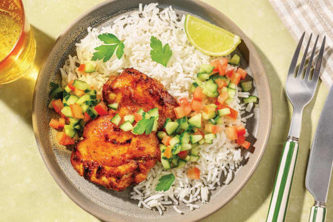 Easy Chermoula-Honey Chicken