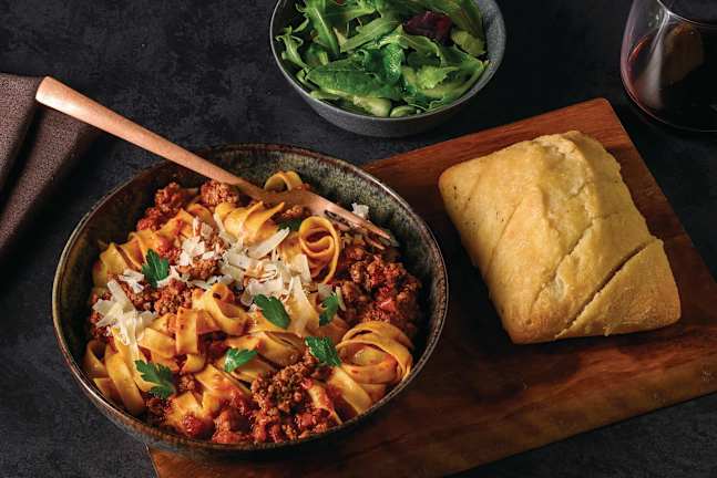 Italian Lamb Ragu Fettuccine