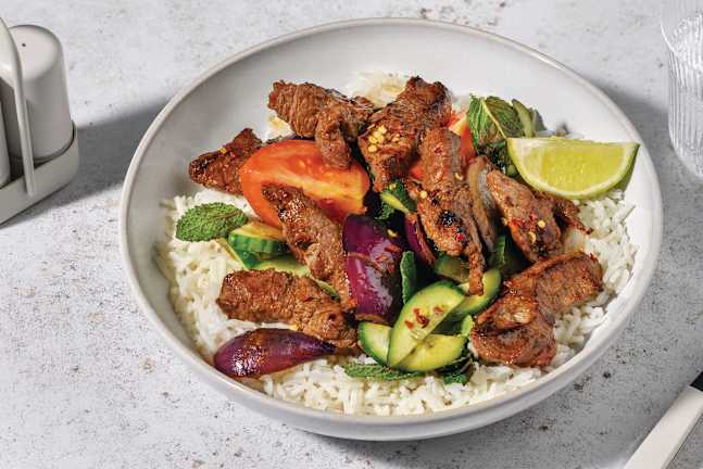 Thai Lime & Sweet Soy Beef Salad