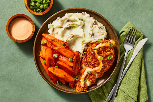 Crispy Kickin’ Cayenne Chicken Cutlets