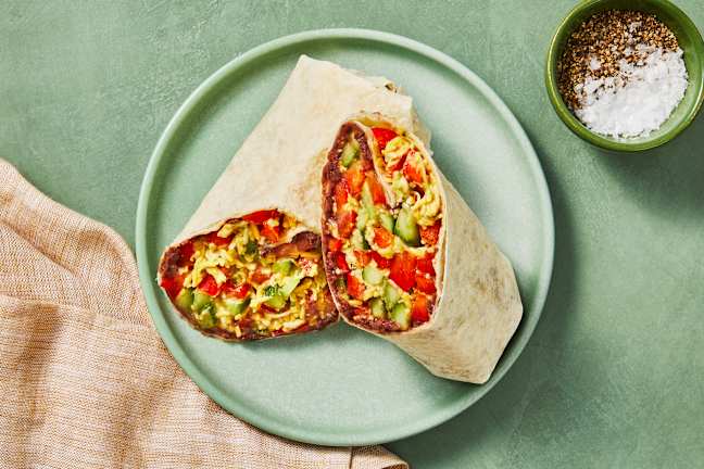Eat the Rainbow Crunch Wraps
