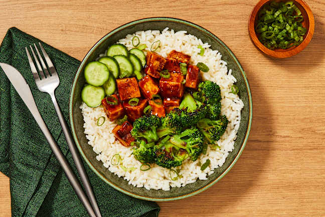 Vegan Sweet & Savory Tofu Bowls