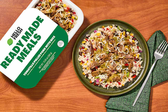Tomatillo Pulled Pork with Rice