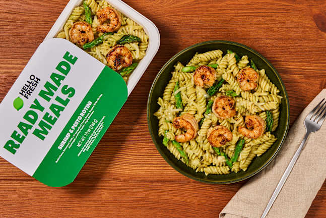 Shrimp and Pesto Rotini