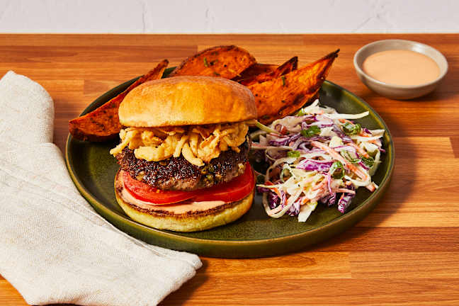 Cuban Frita-Style Burger
