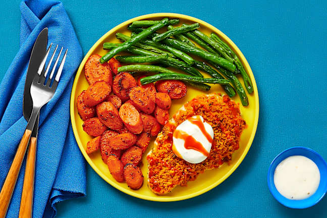 Crispy Buffalo-Spiced Chicken