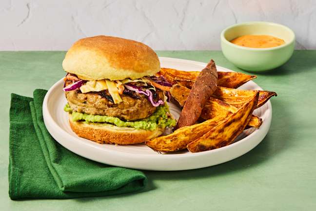 Thai-Inspired Pork Burgers