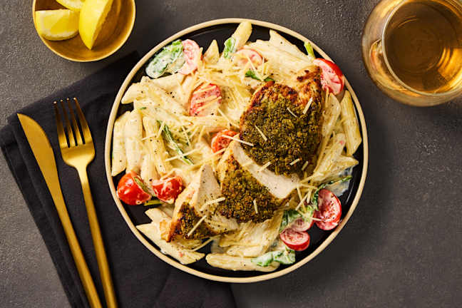 Parmesan-Pesto-Crusted Turkey 
