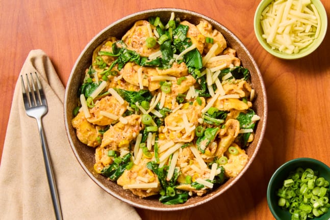 SuperQuick Pimento Cheese-Inspired Tortellini