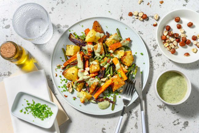 Herby Root Veg Traybake