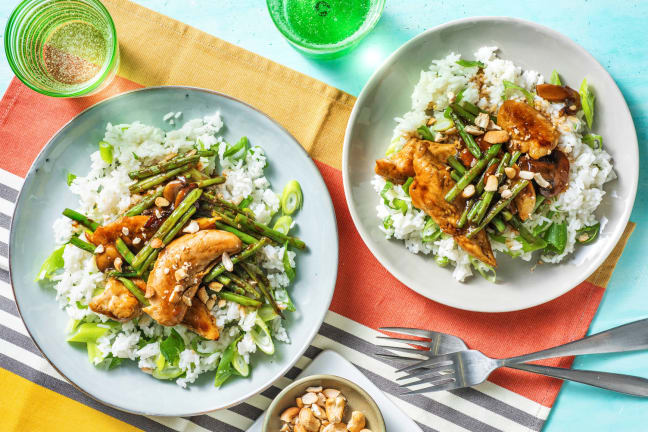 Ginger Cashew Chicken