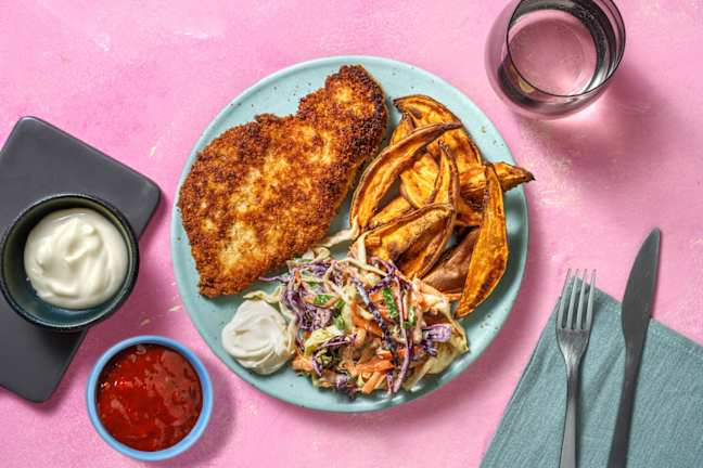 Aussie-Spiced Chicken Schnitzel